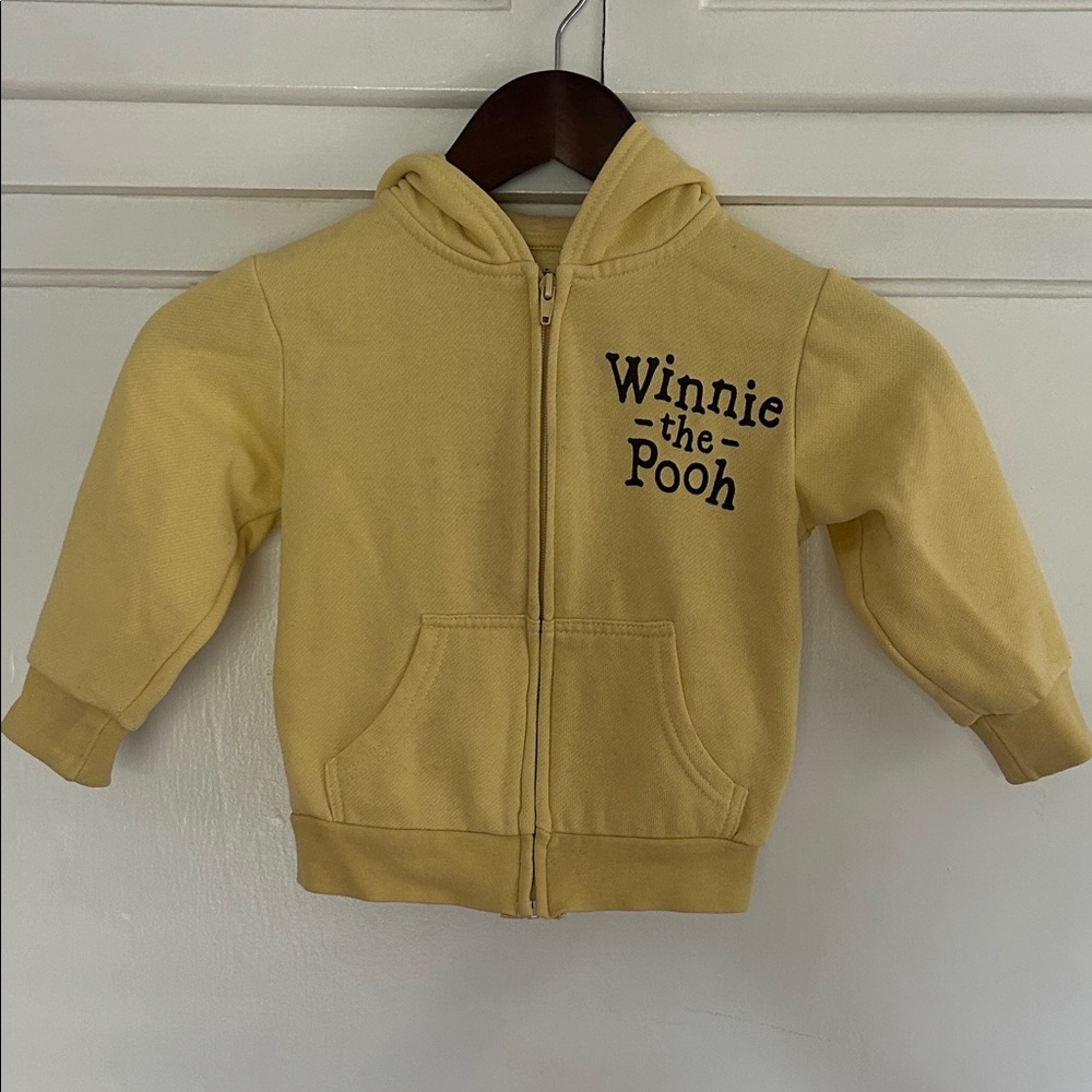 Yellow Zip Hoodie for Kids